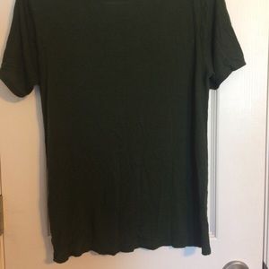 Olive Green Knotted Shirt